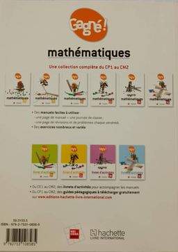 Gagné Maths (Livret Activité) - CM2