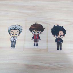 Haikyuu Fanart Transparent Card Set