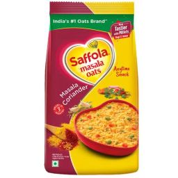 Saffola Oats - Tasty Evening Snack, Fibre Rich, Masala & Coriander, 500 g