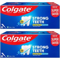 Colgate Strong Teeth Anticavity Toothpaste, 500 g (Pack of 2)