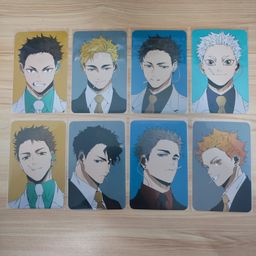 Haikyuu Fanart Photocard - Formal Costume