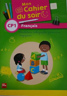 Mon Cahier du soir Français - CP1