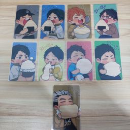 Haikyuu Fanart Mukbang Photocard - Timeskip