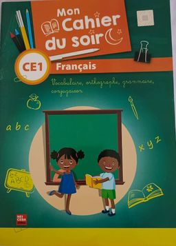 Mon Cahier du soir Français - CE1