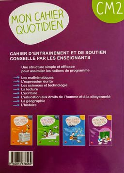Mon cahier au quotidien - CM2