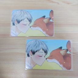 Haikyuu Fanart Photocard - Kita/Atsumu