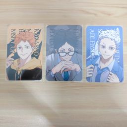 Haikyuu Fanart Photocard - Timeskip