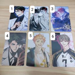Haikyuu Fanart Hard Photocard