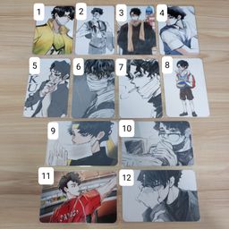 Haikyuu Fanart Photocard - Sakusa