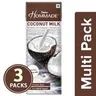 Dabur Hommade - Coconut Milk, 3x200 ml Multipack