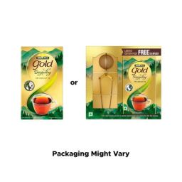 Tata Tea Gold Darjeeling Fine Long Leaf Tea, 200 g Box