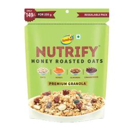Sundrop Nutrify - Honey Roasted Oats, Granola, 250 g