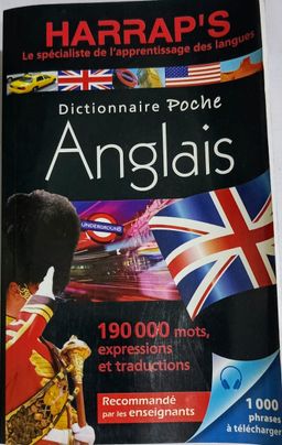 Dictionnaire HARRAPS Poche ANGLAIS