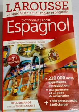 Dictionnaire de Poche Français/Espagnol (220 000 mots)