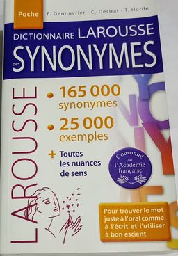 Dictionnaire des Synonymes Poche