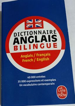 Dictionnaire Poche Anglais/Bilingue