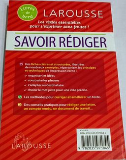 Larousse - Savoir Rédiger