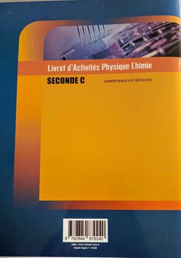 Physique/Chimie (Collection Compétences et Réussite) - (Livret d’activités) 2nd C