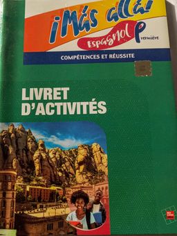 Espagnol iMas alla! (Collection Compétences et Réussite) - (Livret d’activités) 1ere