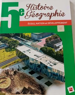 Histoire/Géographie (Collection Ecole, Nation et Développement)  - (Manuel) 5ieme