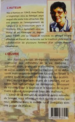 Les mesaventures de Mor Kasse (Anne Piette) - 3ieme