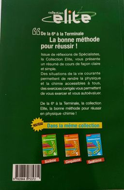 Physique/Chimie (ELITE) - (Parascolaire) 6ieme