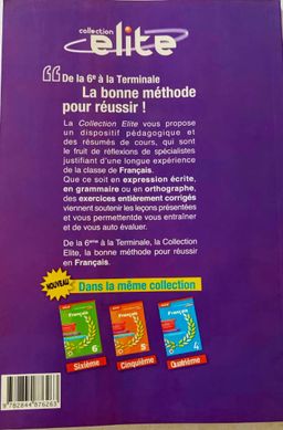 Français (ELITE) - (Parascolaire) 3ieme