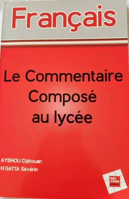 Français Commentaire composé au lycée - (Parascolaire) 1ere