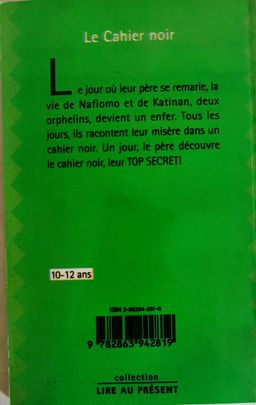 Le Cahier noir (Camara Nangala)  - 6ieme