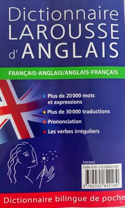 Larousse Anglais/Français de Poche (Dictionnaire Anglais)
