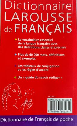 Larousse de poche, 60 000 mots (Dictionnaire Français)