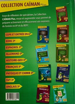 Mathematiques (Caïman Plus) - (Parascolaire) 3ieme