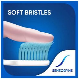 Sensodyne Sensitive Toothbrush - With Soft Rounded Bristles, 4 pcs