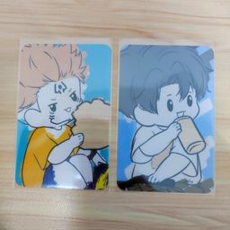 Jujutsu Kaisen Fanart Transparent Card - Mukbang