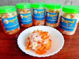 ရွှေဆင့်_ဒညင်းသီး/သရက်သီး/မရမ်းသီး ဆားရည်စိမ်