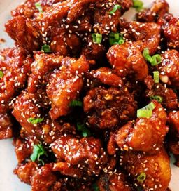 Spicy Honey Garlic Fried Chicken