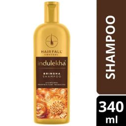 Indulekha Bringha Hair Fall Control Shampoo, 340 ml