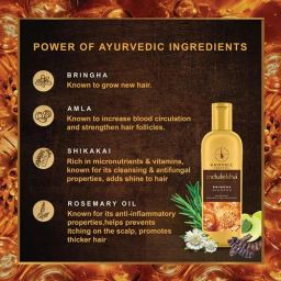 Indulekha Bringha Hair Fall Control Shampoo, 340 ml