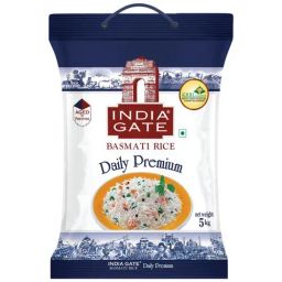 India Gate Basmati Rice Daily Premium, 5 kg