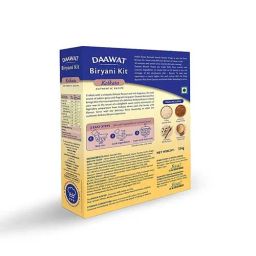 Daawat Biryani Kit - Kolkata, Medium Spicy, No Added Preservatives & Colours, 334 g