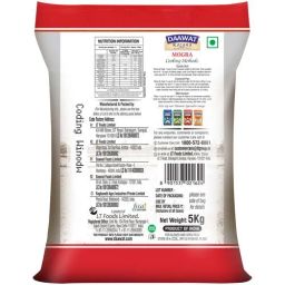 Daawat Basmati Rice/Basmati Akki - Sehat Mogra, 5 kg