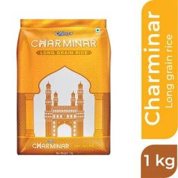 Kohinoor Charminar Long Grain Rice, 1 kg Pouch