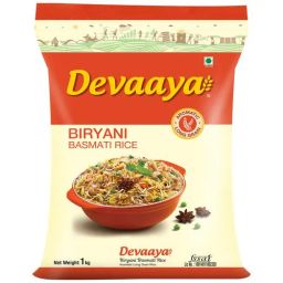 Daawat Devaaya Biryani Basmati Rice - Aromatic Long Grain, 1 kg