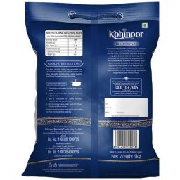 Kohinoor Basmati Rice/Basmati Akki - Traditional, Authentic, Aged, 5 kg