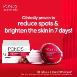 Ponds Age Miracle Wrinkle Corrector Night Cream, 50 g