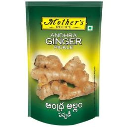 Mother's Recipe Pickle - Andhra Ginger, 200 g Pouch