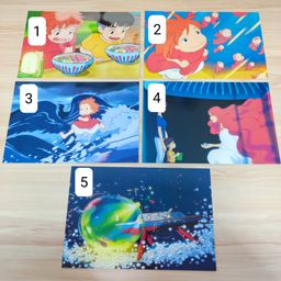 Ghibli Studio Official Postcard - Ponyo