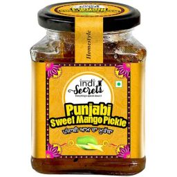 indiSecrets Punjabi Sweet Mango Pickle, 250 g