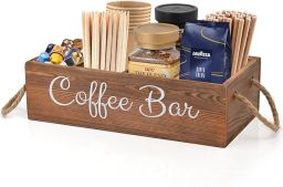 Wooden Coffee / Tea organizer