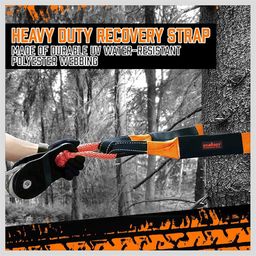 Heavy - Duty Tow Recovery Strap